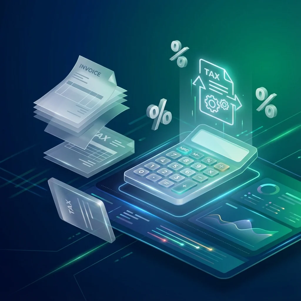 KDV tevkifat hesaplama - vergi ve fatura görseli